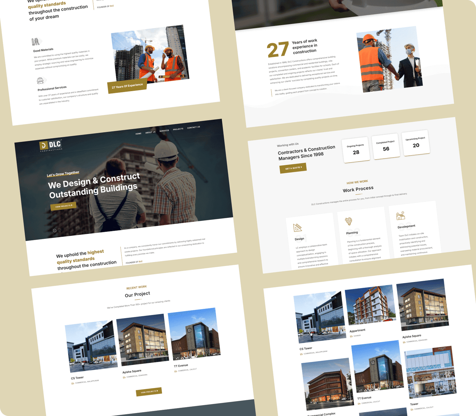 Construction website Malappuram