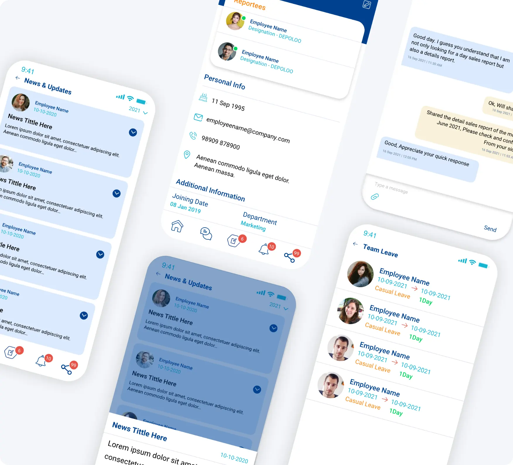 Mobile app and UI/UX